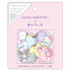 Japan Sanrio × Obakenu Cheerful Collect Stickers - Characters / Pink