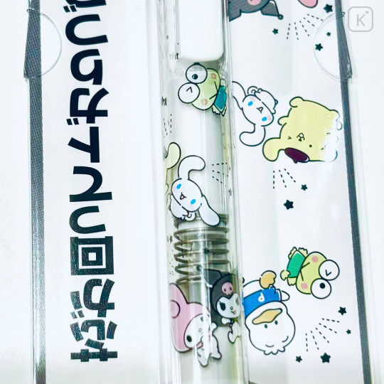 Japan Sanrio Kuru Toga Mechanical Pencil - Characters / Play Clear - 2