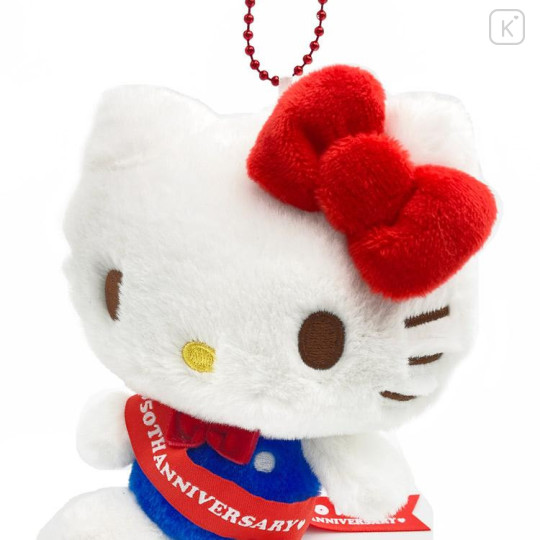 Japan Sanrio Mascot Holder - Hello Kitty 50th Anniversary - 4
