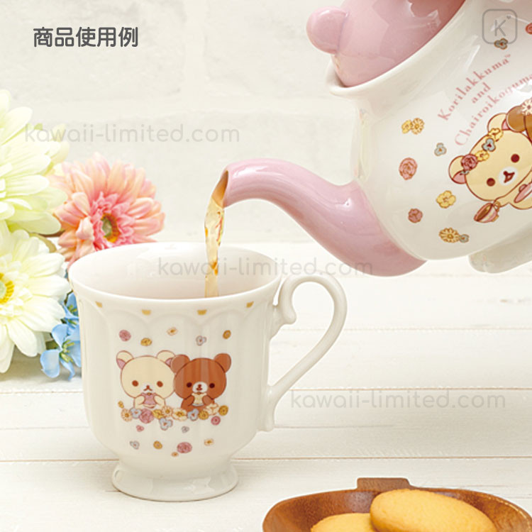 Rilakkuma Shiny Stickers - Flower Tea Time – Cute Things from Japan