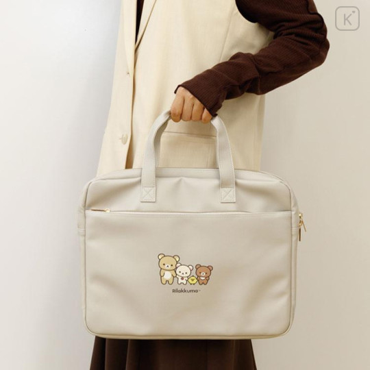 Japan San-X Laptop PC Bag - New Basic Rilakkuma - 5