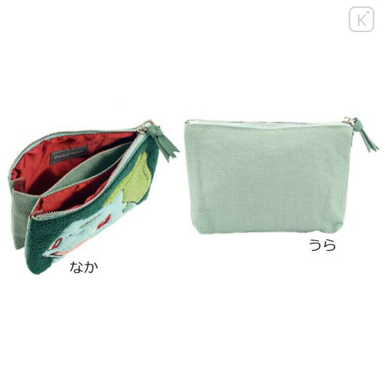 Japan Pokemon 3 Layer Pouch - Bulbasaur - 2