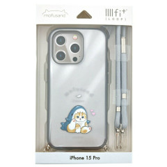 Japan Mofusand IIIIfit Loop iPhone Case - Cat Shark / iPhone15Pro
