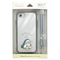 Japan Mofusand IIIIfit Loop iPhone Case - Cat Shark / iPhone SE3 SE2 8 7 6s 6