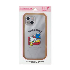 Japan Sanrio IIIIfit Clear iPhone Case - Hello Kitty / iPhone15 & iPhone14 & iPhone13