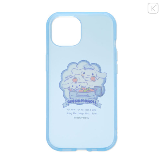 Japan Sanrio IIIIfit Clear iPhone Case - Cinnamoroll / iPhone15 & iPhone14 & iPhone13 - 2