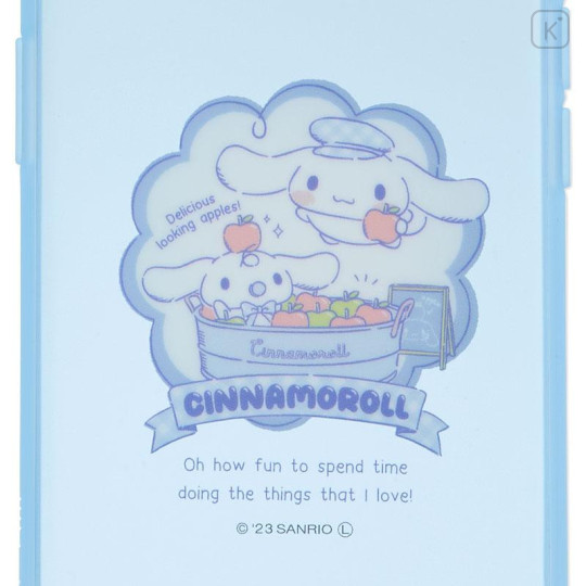 Japan Sanrio IIIIfit Clear iPhone Case - Cinnamoroll / iPhone15 & iPhone14 & iPhone13 - 4