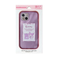 Japan Sanrio IIIIfit Clear iPhone Case - Kuromi / iPhone15 & iPhone14 & iPhone13 - 1