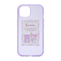 Japan Sanrio IIIIfit Clear iPhone Case - Kuromi / iPhone15 & iPhone14 & iPhone13 - 2