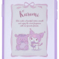 Japan Sanrio IIIIfit Clear iPhone Case - Kuromi / iPhone15 & iPhone14 & iPhone13 - 4