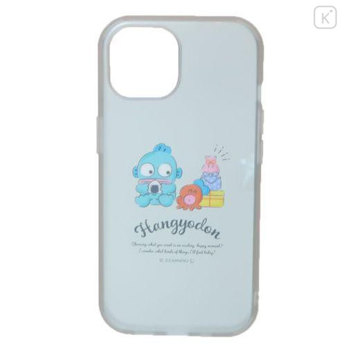 Japan Sanrio IIIIfit Clear iPhone Case - Hangyodon / iPhone15 & iPhone14 & iPhone13 - 1