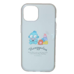 Japan Sanrio IIIIfit Clear iPhone Case - Hangyodon / iPhone15 & iPhone14 & iPhone13