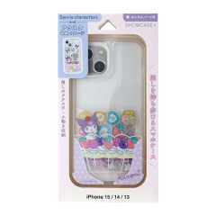 Japan Sanrio Showcase+ iPhone Case - Kuromi / iPhone15 & iPhone14 & iPhone13