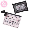 Japan Sanrio Original Flat Pouch Set - French Girly Sweet Party - 1