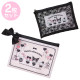 Japan Sanrio Original Flat Pouch Set - French Girly Sweet Party