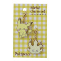 Japan Pokemon Metal Charm Set - Pikachu & Milcery / Pokepeace - 1