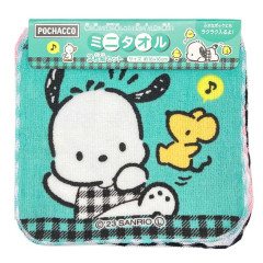 Japan Sanrio Mini Towel Handkerchief Set - Pochacco