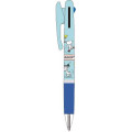 Japan Peanuts Jetstream 3 Color Multi Ballpoint Pen - Snoopy : Skateboard - 1