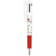 Japan Peanuts Jetstream 3 Color Multi Ballpoint Pen - Snoopy : White