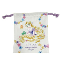 Japan Disney Drawstring Bag - Rapunzel / Flora