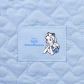 Japan Disney Store Flat Pouch - Alice in Wonderland : Blue Quilted - 3
