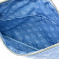 Japan Disney Store Flat Pouch - Alice in Wonderland : Blue Quilted - 5