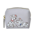Japan Disney Store Mini Pouch - 101 Dalmatians / Light Grey - 1