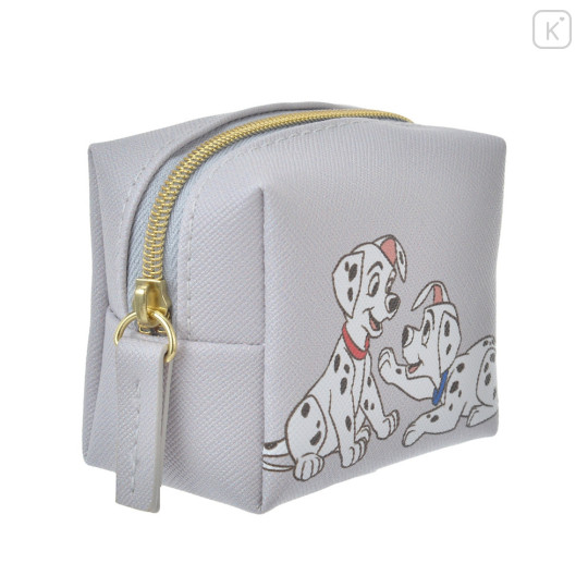 Japan Disney Store Mini Pouch - 101 Dalmatians / Light Grey - 5
