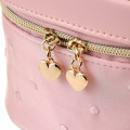 Japan Disney Store Vanity Pouch - Minnie Mouse : Gold Heart - 4
