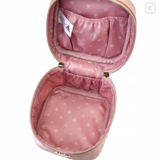 Japan Disney Store Vanity Pouch - Minnie Mouse : Gold Heart - 8