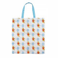 Japan Disney Store Eco Shopping Bag - Winnie The Pooh / Light Blue Balloon - 3