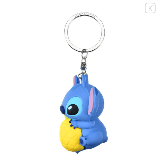 Japan Disney Store Keychain - Stitch / Pineapple 3D - 2