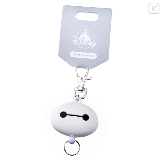 Japan Disney Store Rubber Reel Key Chain - Baymax : 3D - 2