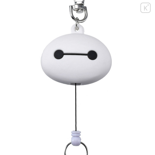 Japan Disney Store Rubber Reel Key Chain - Baymax : 3D - 5