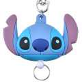 Japan Disney Store Rubber Reel Key Chain - Stitch : 3D - 4