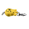 Japan Disney Store Rubber Reel Key Chain - Pooh / 3D - 6