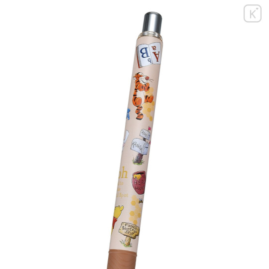 Japan Disney Store EnerGel Gel Ballpoint Pen - Pooh & Piglet / Holiday - 4