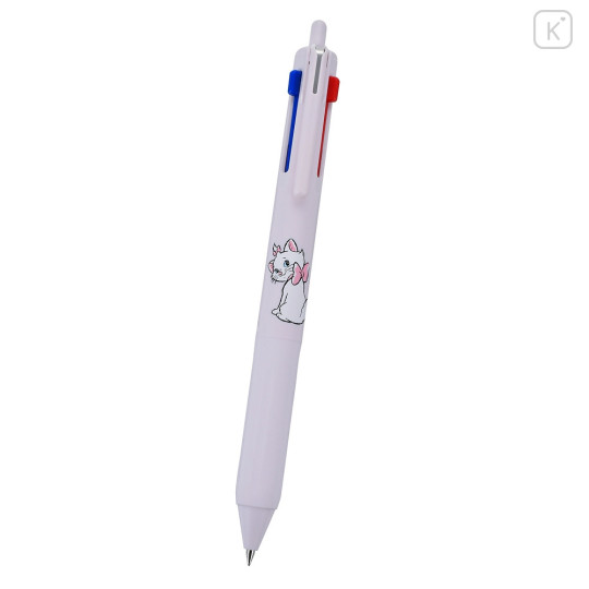 Japan Disney Store Jetstream New 3 Color Multi Ballpoint Pen - Marie Cat : Light Pink - 2