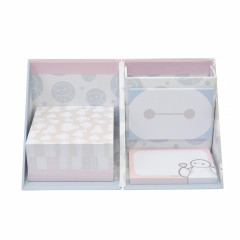 Japan Disney Store Sticky Notes & Memo Pad & Pen Stand - Baymax / Love