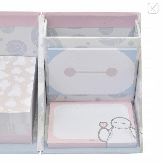 Japan Disney Store Sticky Notes & Memo Pad & Pen Stand - Baymax / Love - 6