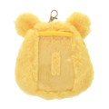 Japan Disney Store Pass Case Pouch & Reel - Pooh : Fluffy Fuwamoco Zakka - 3