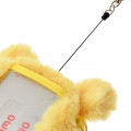 Japan Disney Store Pass Case Pouch & Reel - Pooh : Fluffy Fuwamoco Zakka - 5