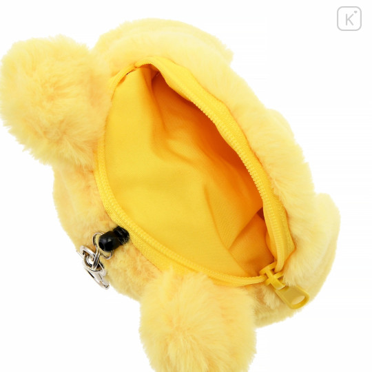 Japan Disney Store Pass Case Pouch & Reel - Pooh : Fluffy Fuwamoco Zakka - 6