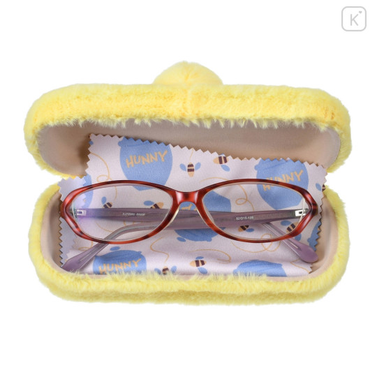 Japan Disney Store Glasses Case - Pooh / Fluffy Fuwamoco Zakka - 6