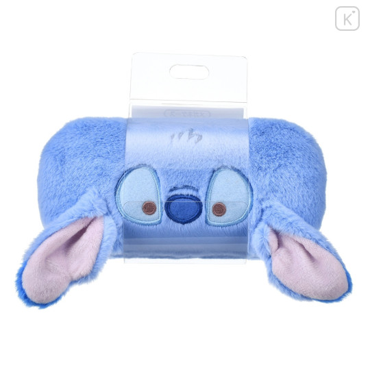 Japan Disney Store Glasses Case - Stitch / Fluffy Fuwamoco Zakka - 8