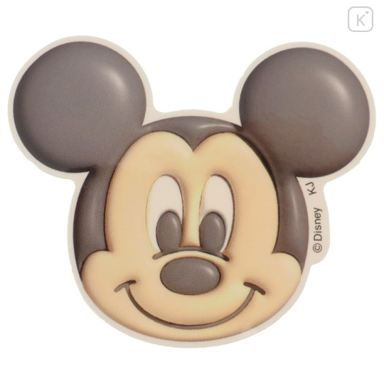 Japan Disney Vinyl Sticker - MIckey Mouse / 3D - 1