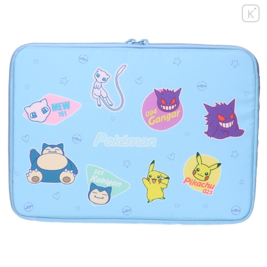 Japan Pokemon Tablet Case - Pikachu / Blue - 1