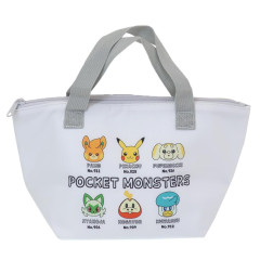 Japan Pokemon Insulated Cooler Bag - Pikachu / White & Grey