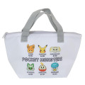 Japan Pokemon Insulated Cooler Bag - Pikachu / White & Grey - 1