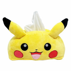 Japan Pokemon Tissue Box Cover Plush - Pikachu